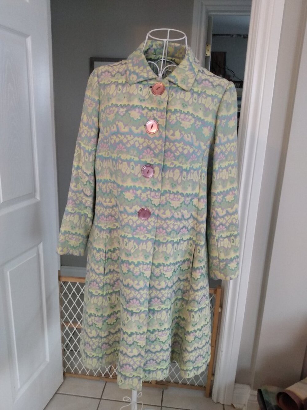 '60s/'70s vintage spring coat
